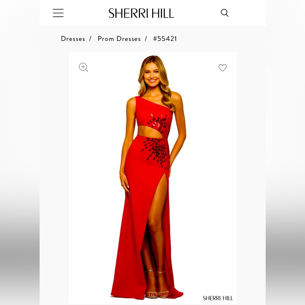 Black, Size 2, Sherri Hill Gown, Never Been Worn